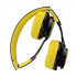 Micropack MHP-500 Stereo Headset With Detachable 4 Pin-Black & Yellow